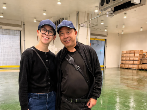 Benita Yin führt gemeinsam mit Vater Shumin Yin die Yin Seafood GmbH / ©Benita Yin