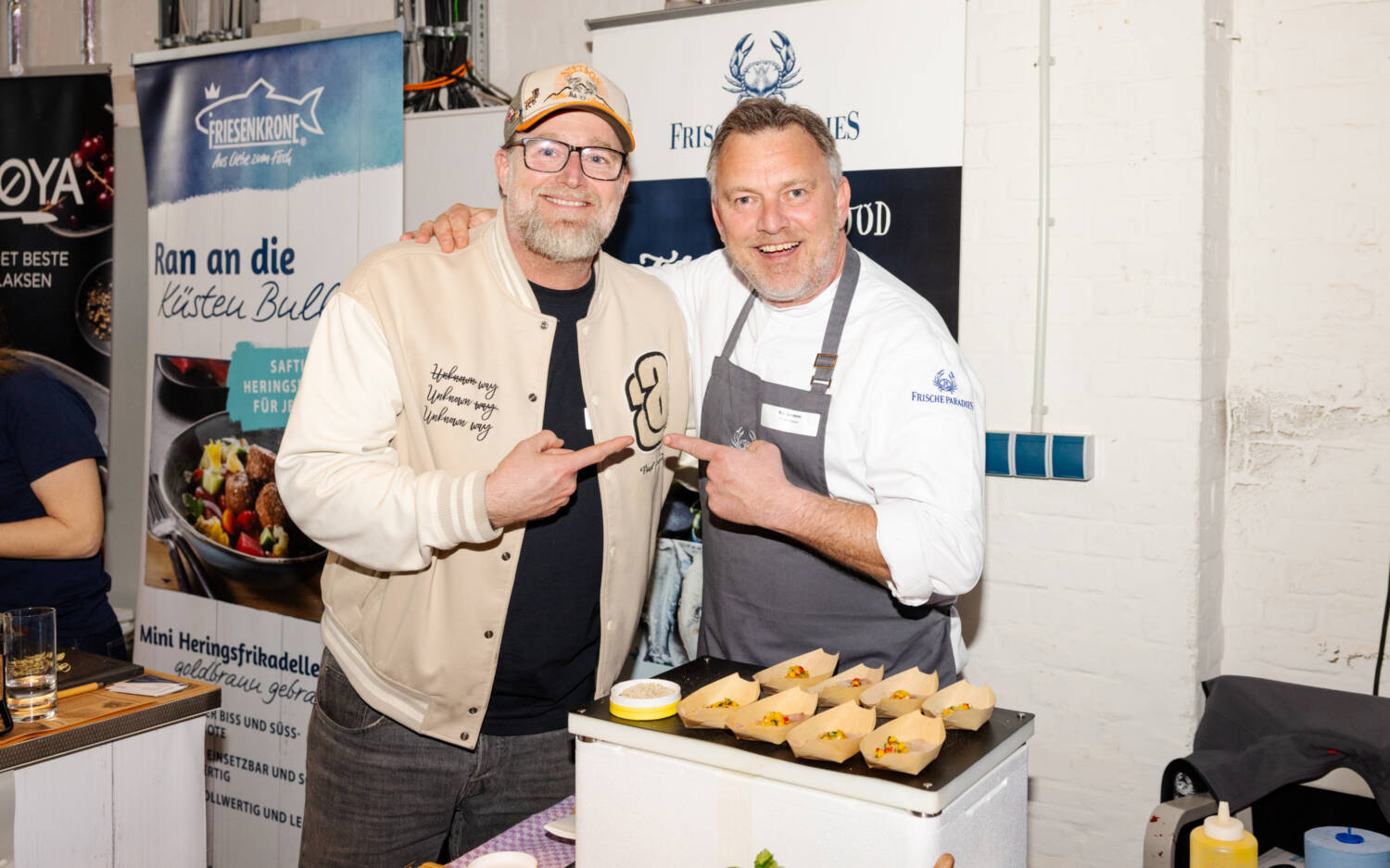 Brian Bojsen (The Wild Scandinavian) und Wieland Göbel (Frischeparadies) / ©Liza Holiarchuk