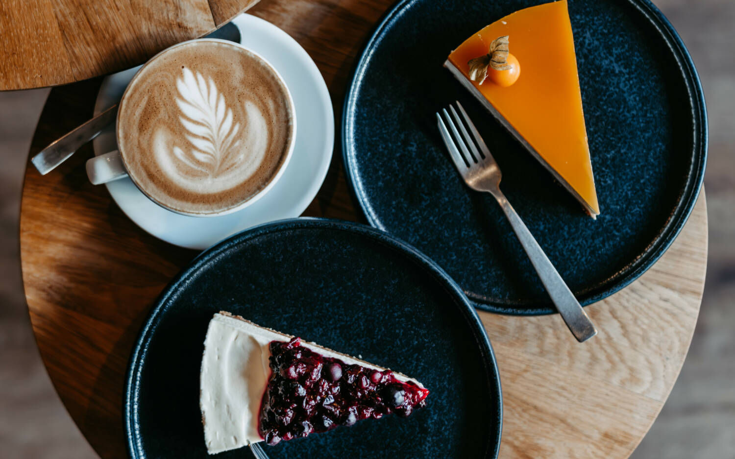 Das Café Kropkå setzt auf Frühstück, Mittagstisch, selbstgebackene Kuchen und familiäre Atmosphäre/ ©Finn Steen