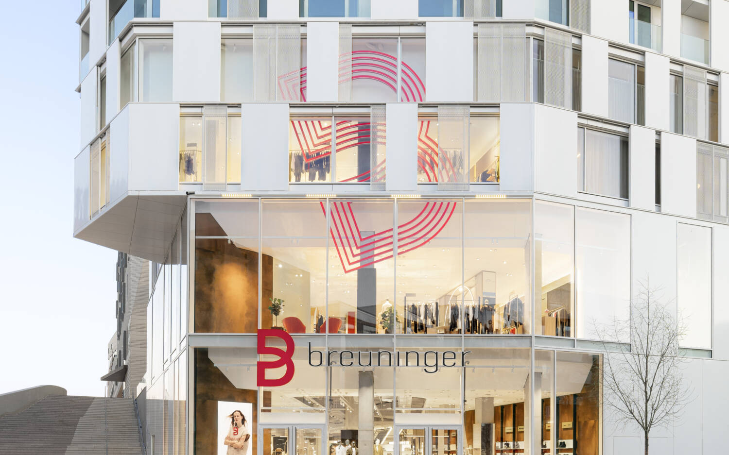 Das Modehaus Breuninger befindet sich seit vergangenem Jahr im Westfield Hamburg-Überseequartier / ©David Matthiessen