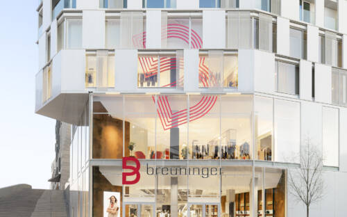 Das Modehaus Breuninger befindet sich seit vergangenem Jahr im Westfield Hamburg-Überseequartier / ©David Matthiessen