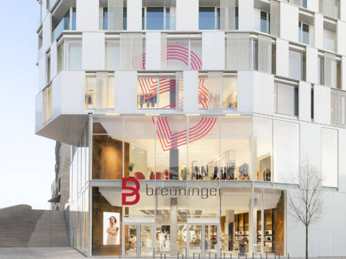 Das Modehaus Breuninger befindet sich seit vergangenem Jahr im Westfield Hamburg-Überseequartier / ©David Matthiessen