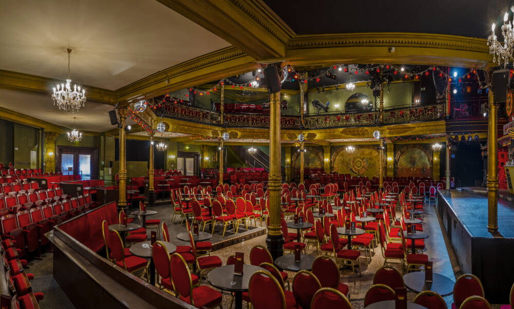 Der imposante Theatersaal im Schmidt’s Tivoli ist nur einer von diversen Räumen, die gemietet werden können / ©Ingo Boelter
