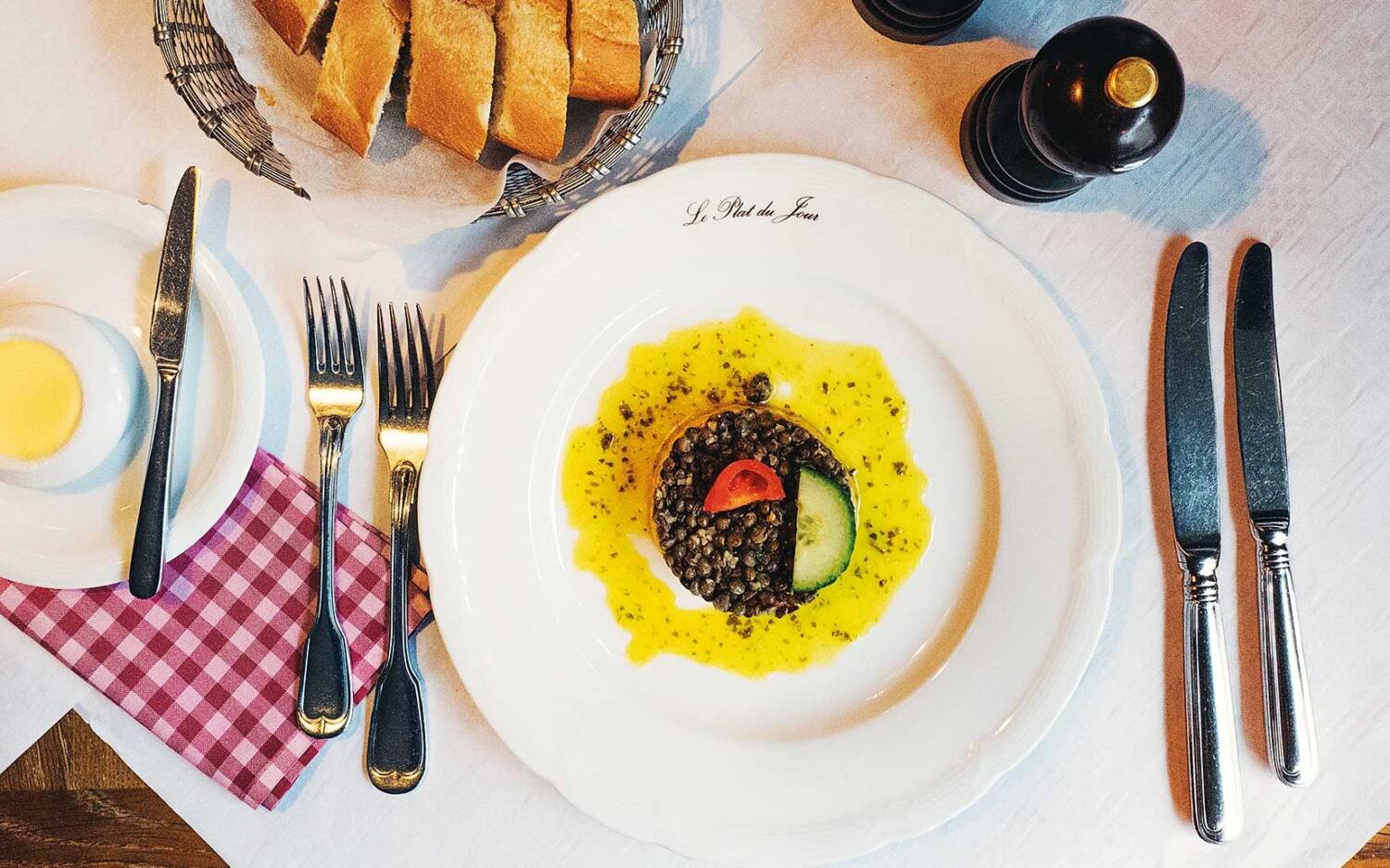 Französische Küche im Le Plat du Jour in der Hamburger Altstadt / ©Ana Maria Arevalo