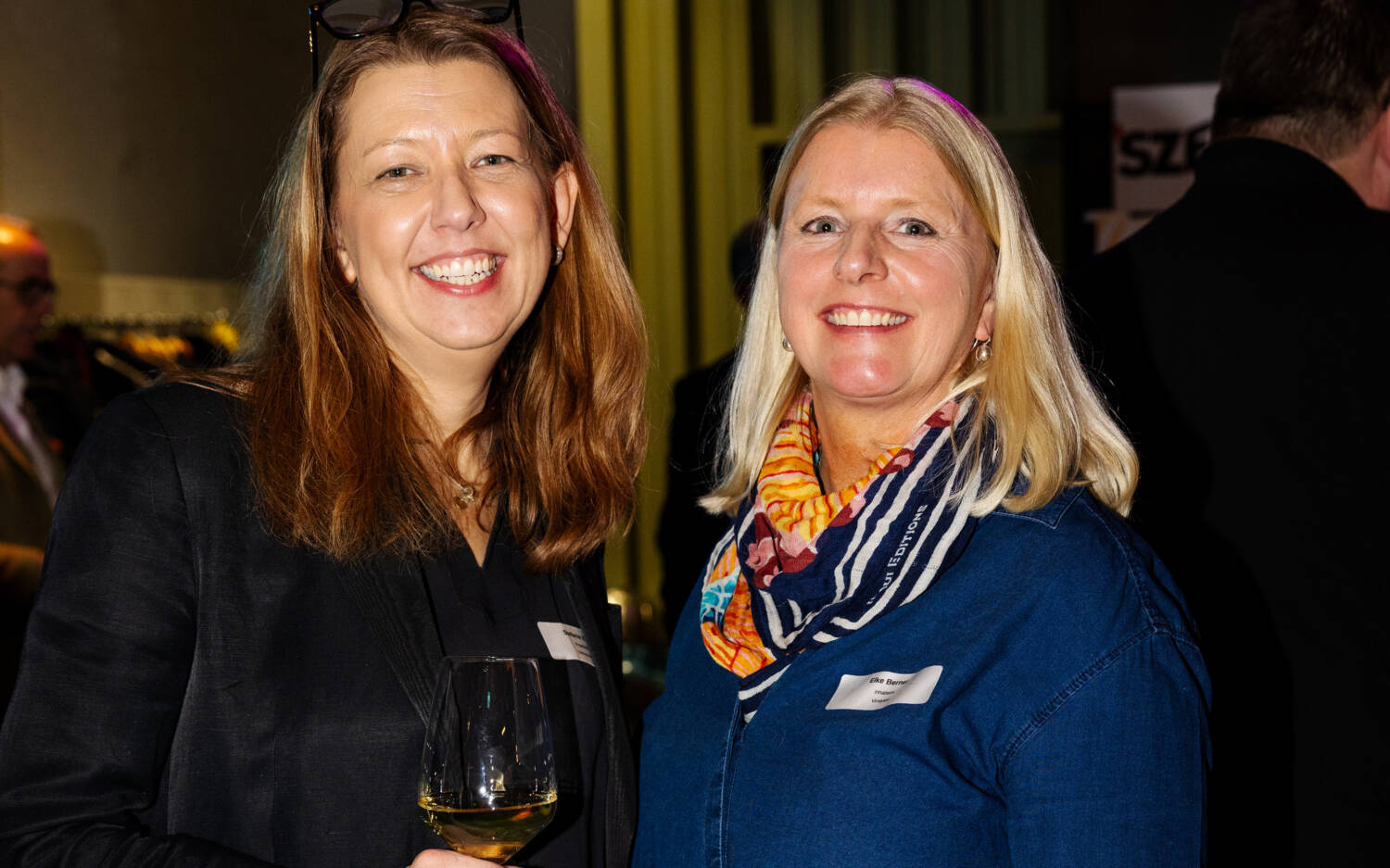 Genuss-Michel-Projektleitung Stefanie Kastell und Elke Berner von Vineyard / ©Liza Holiarchuk