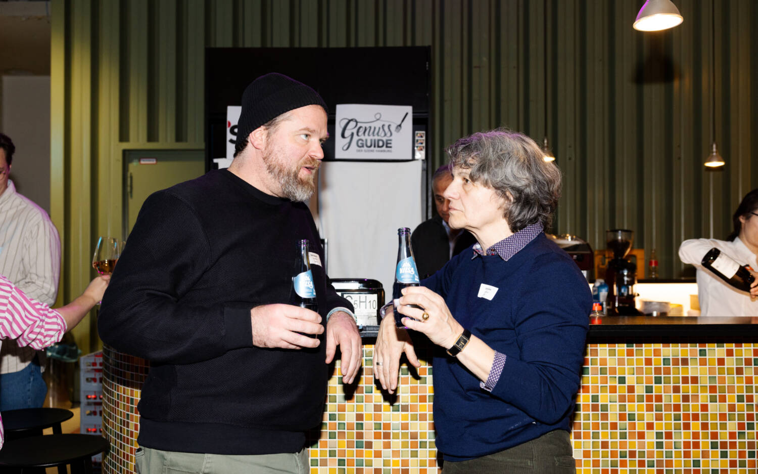 Kultur-Kompetenz: Björn Hansen (Morgenwelt) und Ulrike Lorenz (Fabrik) / ©Liza Holiarchuk