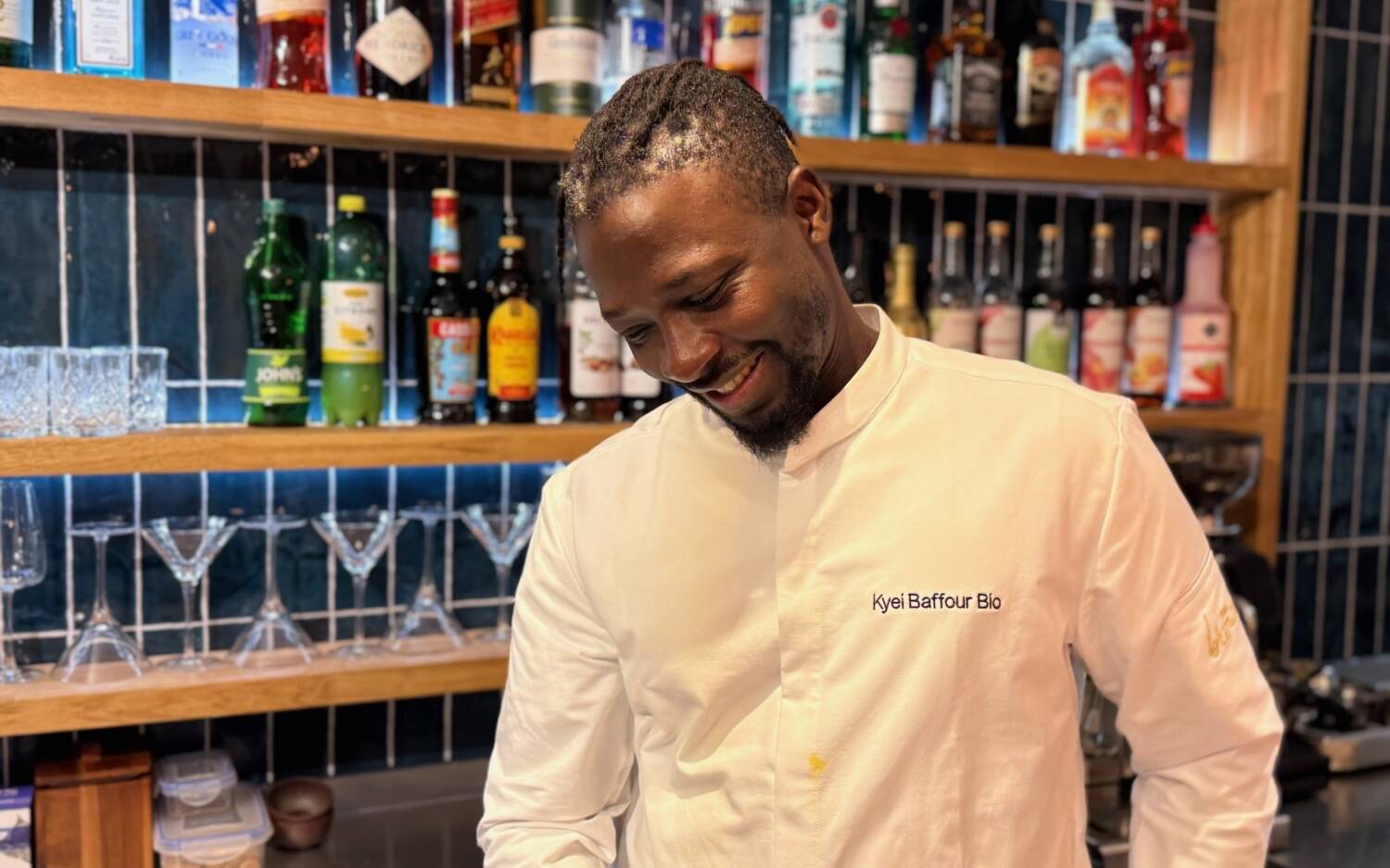 Kyei Baffour Bio setzt in seinem Restaurant The Brown auf noddeutsche Küche mit internationalen Einflüssen / ©The Brown