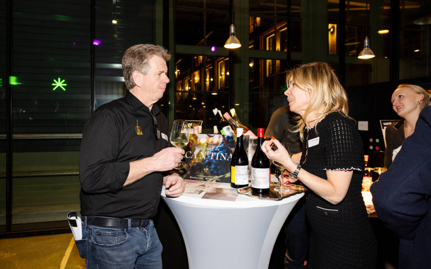 Mathias Forkel mit Tna Ingwersen-Matthiesen (Bodegas Ca N'Tina) / ©Liza Holiarchuk