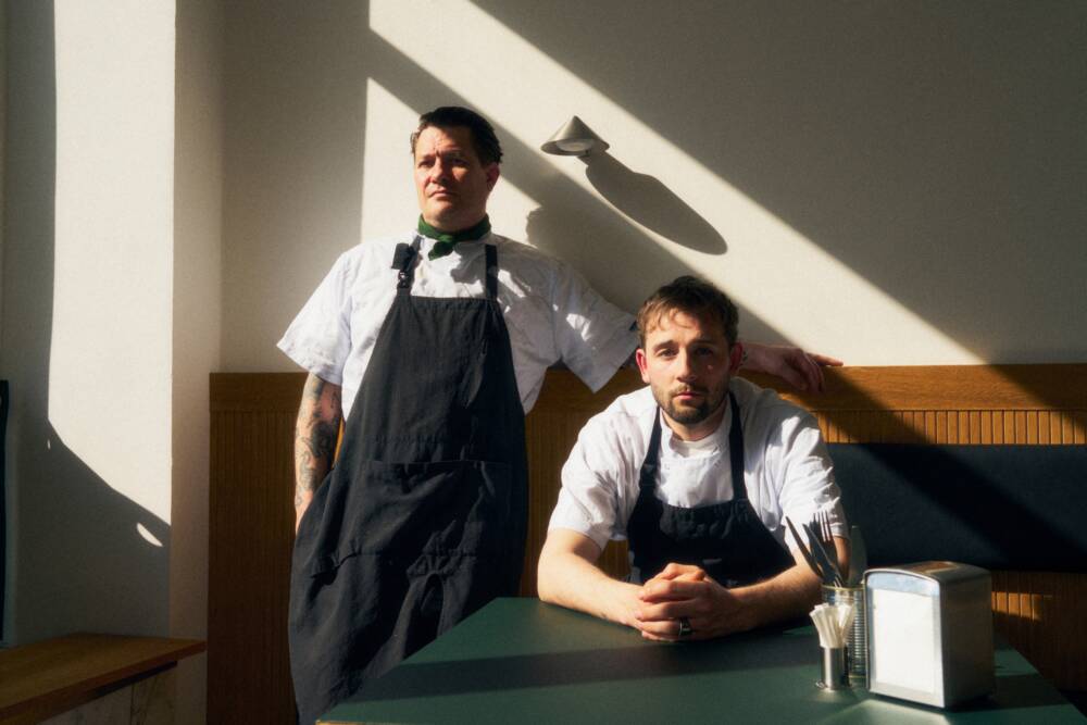 Steven Vogel und Lion Borowski haben gemeinsam Lunch in Altona eröffnet/ ©Max Rempe