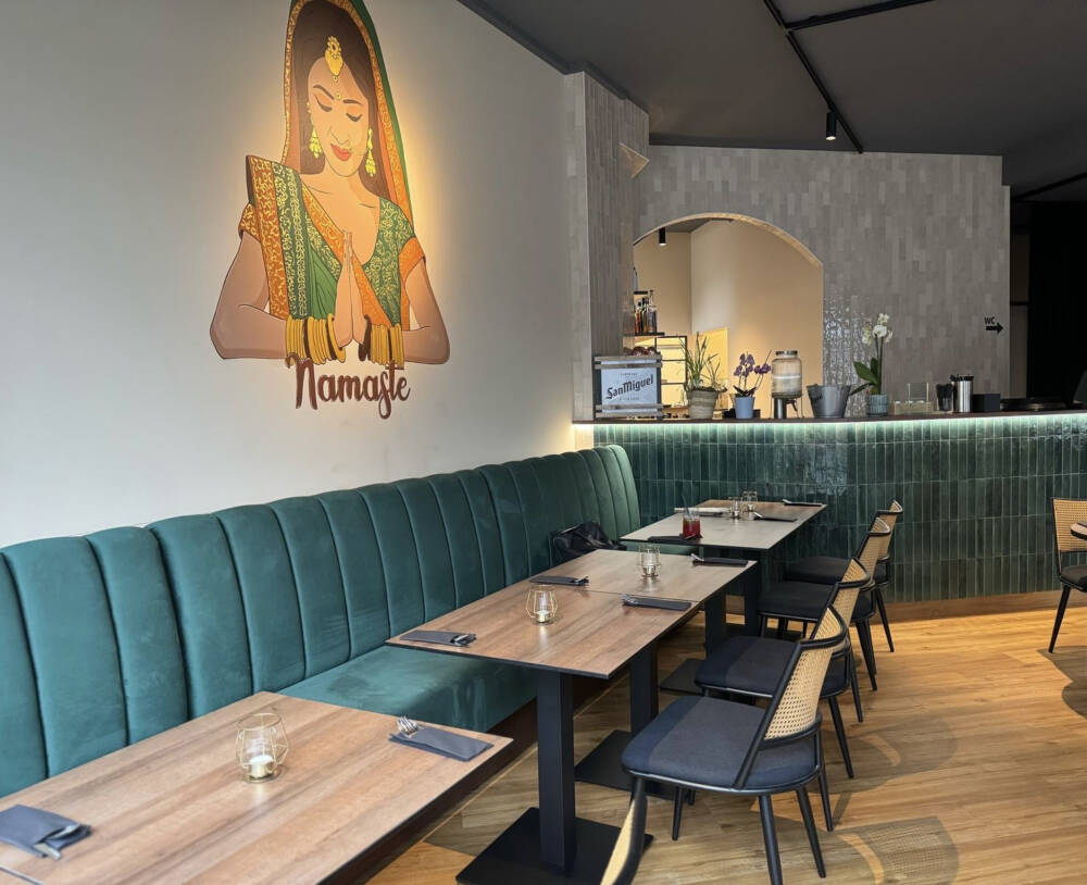  Das Tandoori Flame in Winterhude bietet eine helle und freundliche Ambiente / © Tandoori Flame