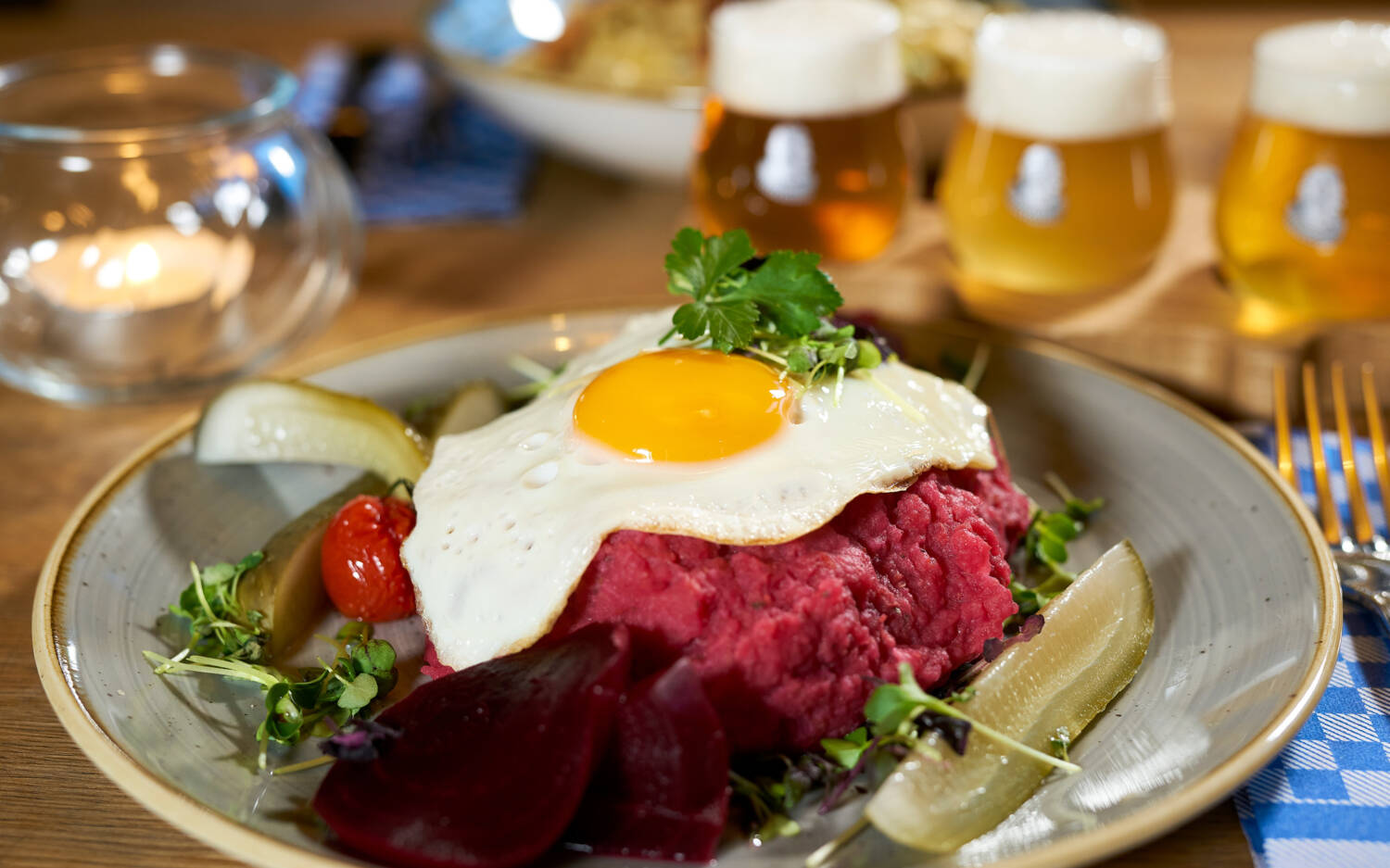 Ein echter Klassiker: Labskaus im Braugasthaus altes Mädchen / ©Marc Sill