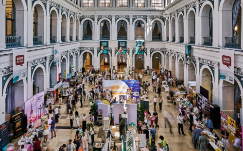 Rund 1000 Besucherinnen und Besucher waren beim Food Innovation Camp 2026 in der Handelskammer Hamburg /@Food Innovation Camp / Fotograf: Stefan Groenfeld