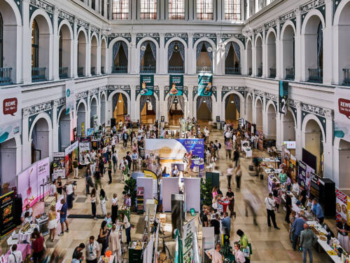 Rund 1000 Besucherinnen und Besucher waren beim Food Innovation Camp 2026 in der Handelskammer Hamburg /@Food Innovation Camp / Fotograf: Stefan Groenfeld