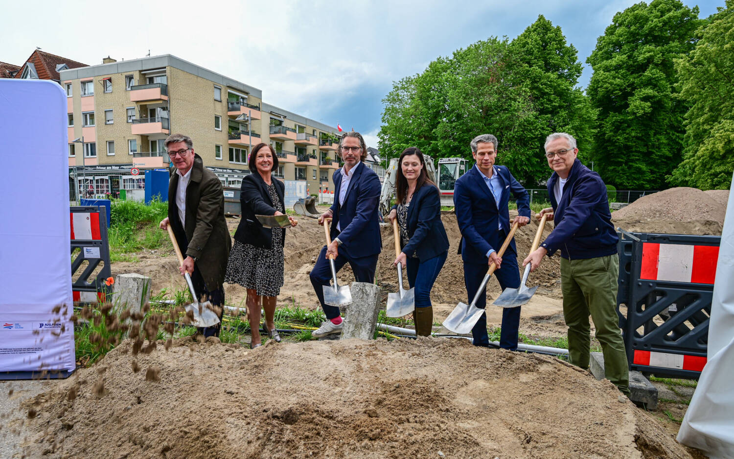 Spatenstich: Anfang Juni ging der Bau des neuen Hotels an den Start / ©DSR Hotel Holding