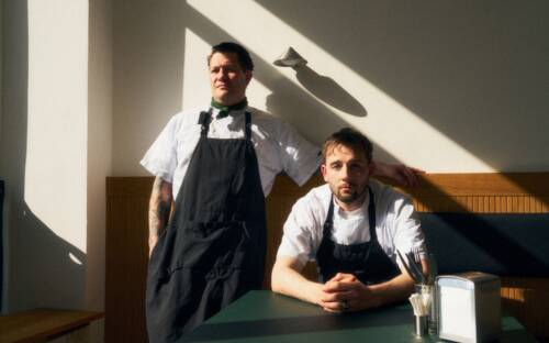 Steven Vogel und Lion Borowski haben gemeinsam Lunch in Altona eröffnet/ ©Max Rempe