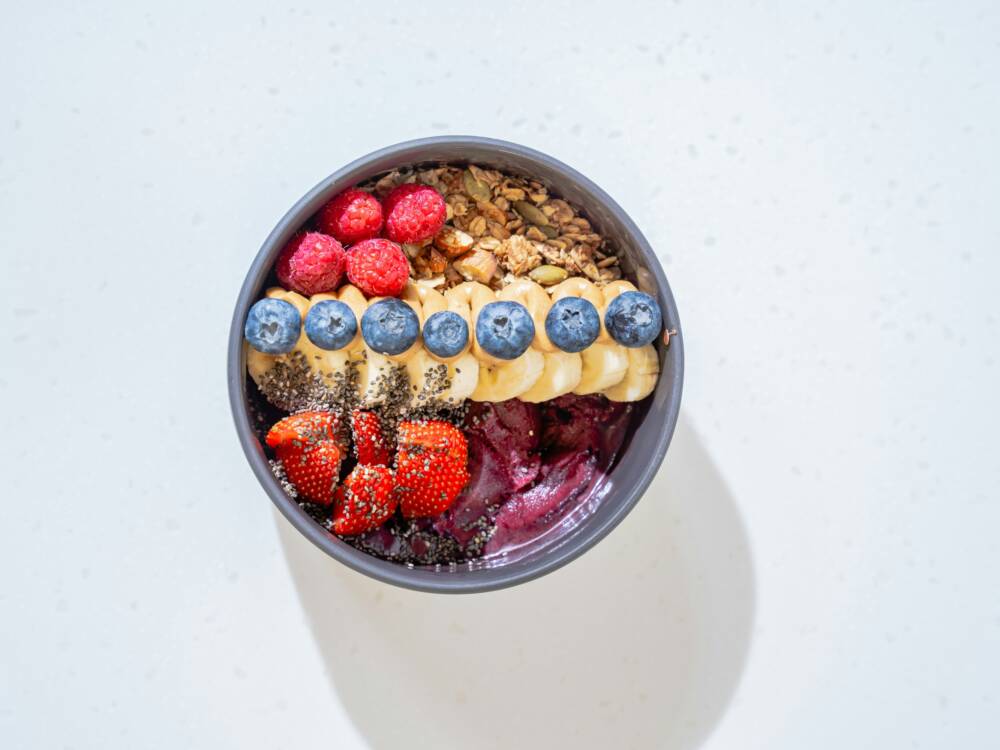 Bei Oakberry gibt es Açai-Bowls mit diversen Toppings / @Eiliv Aceron