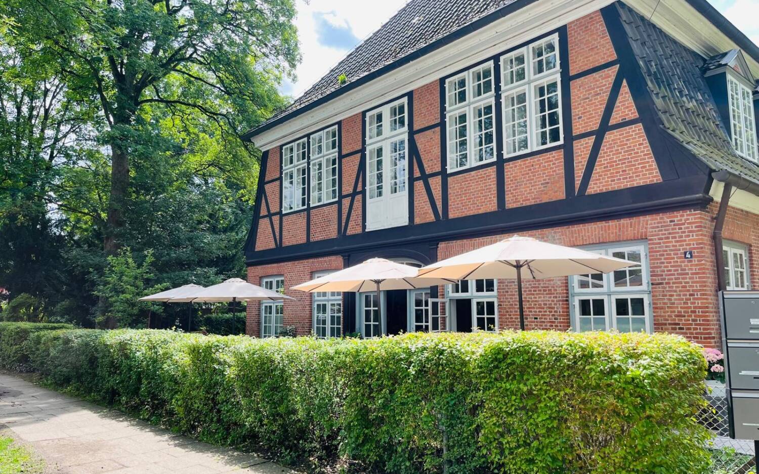Das neue Köpke Bistro im Stavenhagenhaus in Groß Borstel /©Köpke Bistro 