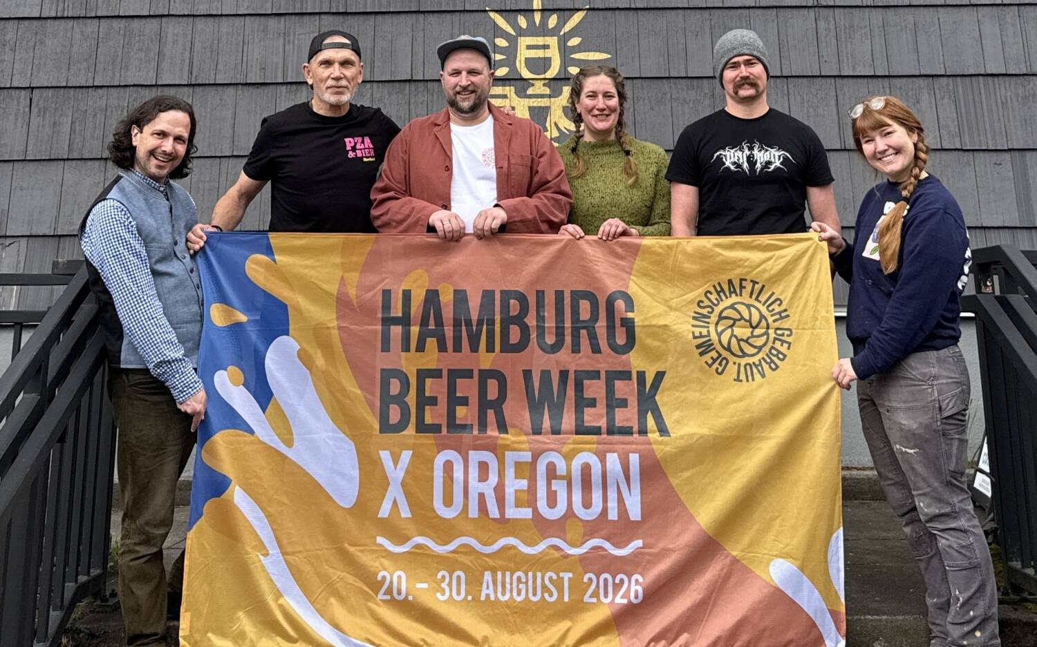 Das Team rund um Axel Ohm bei der Reise durch Oregon /©Ben Rehlän