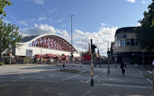 Der Einbau der neuen Sternbrücke startet am Mittwoch, 29. Juli und damit früher als geplant /@Alice von der Laden 