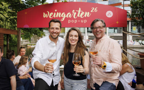 Der Weingarten 26 Pop-Up befindet sich direkt am Goldbekhaus / ©Morris Mac Matzen
