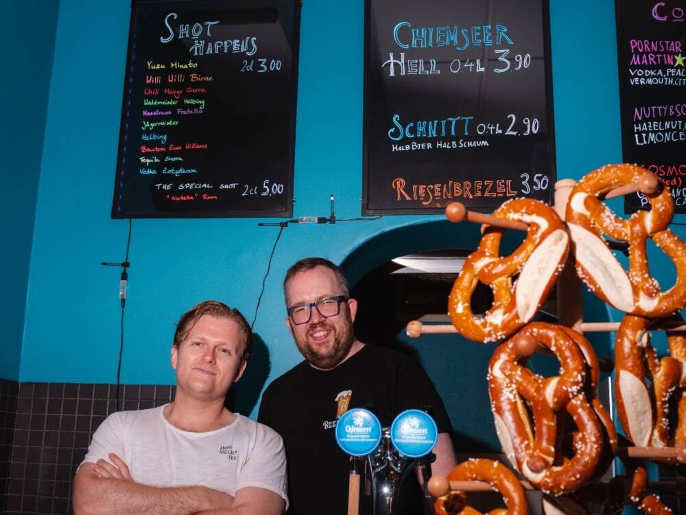 Juri Reib (links) und Richard Dührkohp (rechts) haben zusammen schon das The Bohemian betrieben /©Swetlana Holz