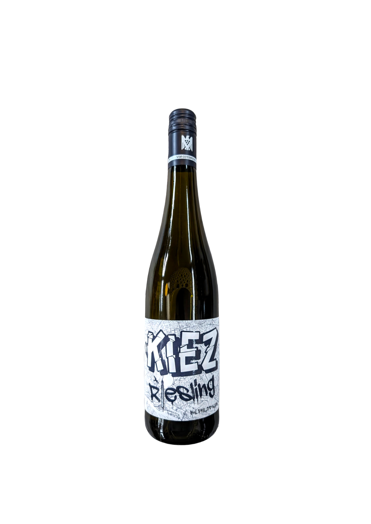 2024 „Kiez“ Riesling vom Weingut Philipp Kuhn aus der Pfalz / ©Vineyard Hamburg GmbH