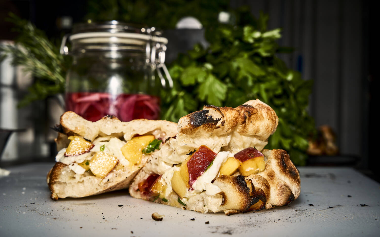 Pizza mal anders: Bei Bolle Pizza gibt es an drei Hamburger Standorten Pizza-Sandwiches / ©Mia Conolly