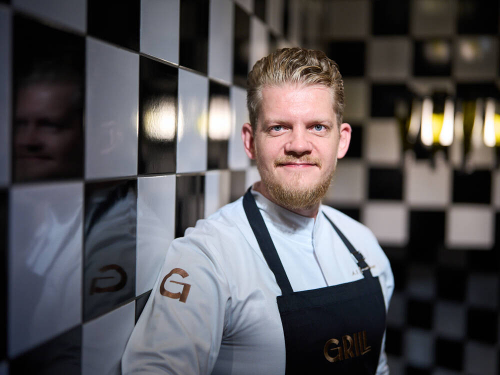 Anton Reichert ist Koch im Grill des Hotel Vier Jahreszeiten /©Jan Westermann 