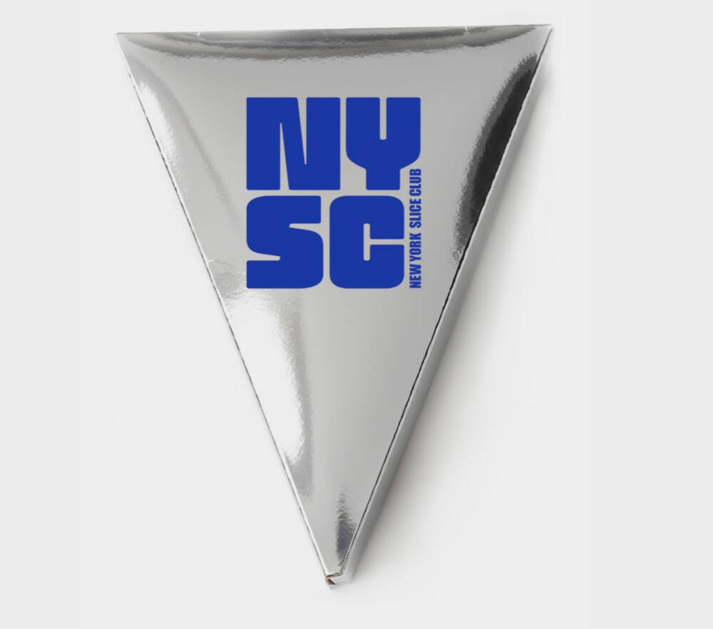 Auffällig: die Verpackungen des New York Slice Club / ©NYSC/New York Slice Club