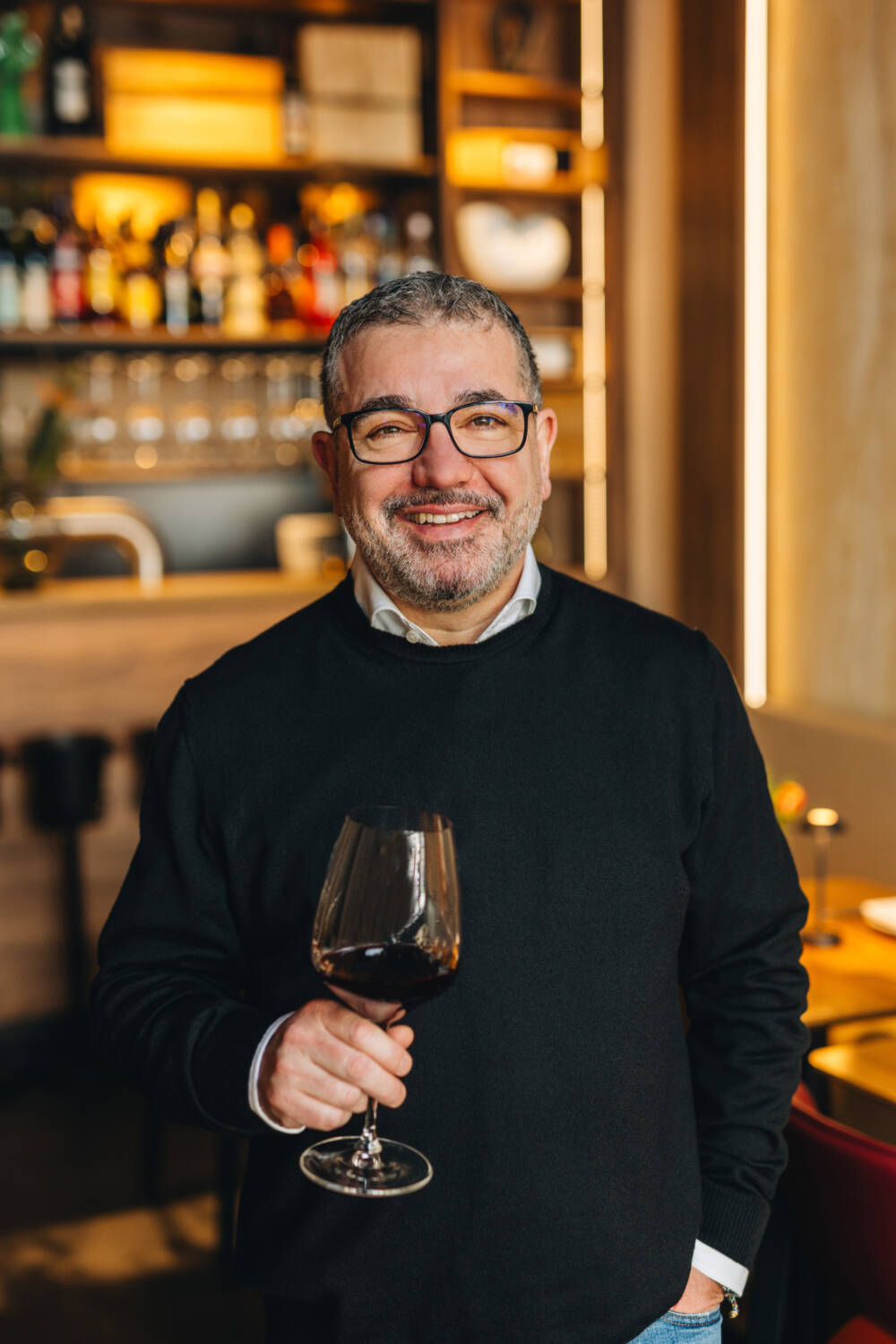 Carlos Vasconcelos leitet zusammen mit seiner Frau Manuela Vasconcelos das Restaurant Nau unter dem Motto „Portugiesisch entdecken“ /© JS