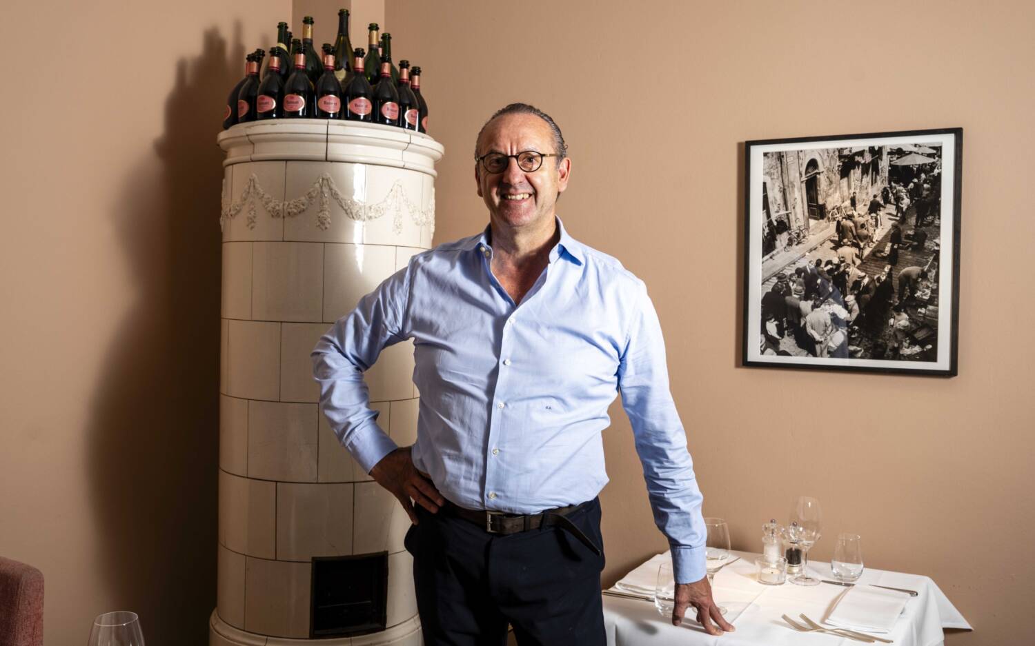 Claudio Spinsanti ist Gastgeber im Portonovo / ©Szene Studios