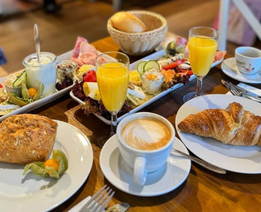 Das Frühstück macht schon beim Anschauen hungrig / ©Luca und Lia 
