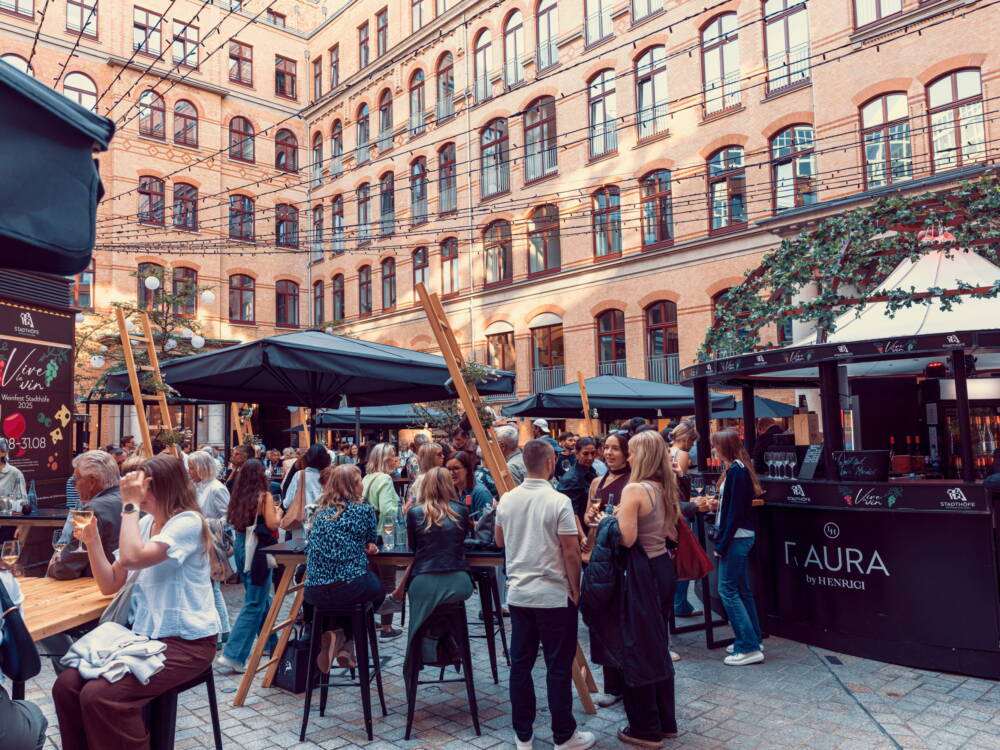 Das Weinfest findet in den Hamburger Stadthöfen statt / ©Matthias Plander