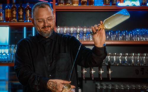 Frederik Schefferski ist Barchef im Jing Jing / ©Marc Sill