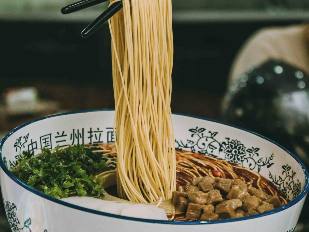 Hand pulled noodles gibt an der Grindelallee bei Mr. Noodle Chen /©Unsplash 