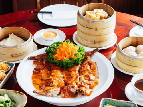 Im Dim Sum Haus, dem ältesten chinesischen Restaurant Hamburgs, gibt es traditionelle Pekingente / ©Julia Schumacher