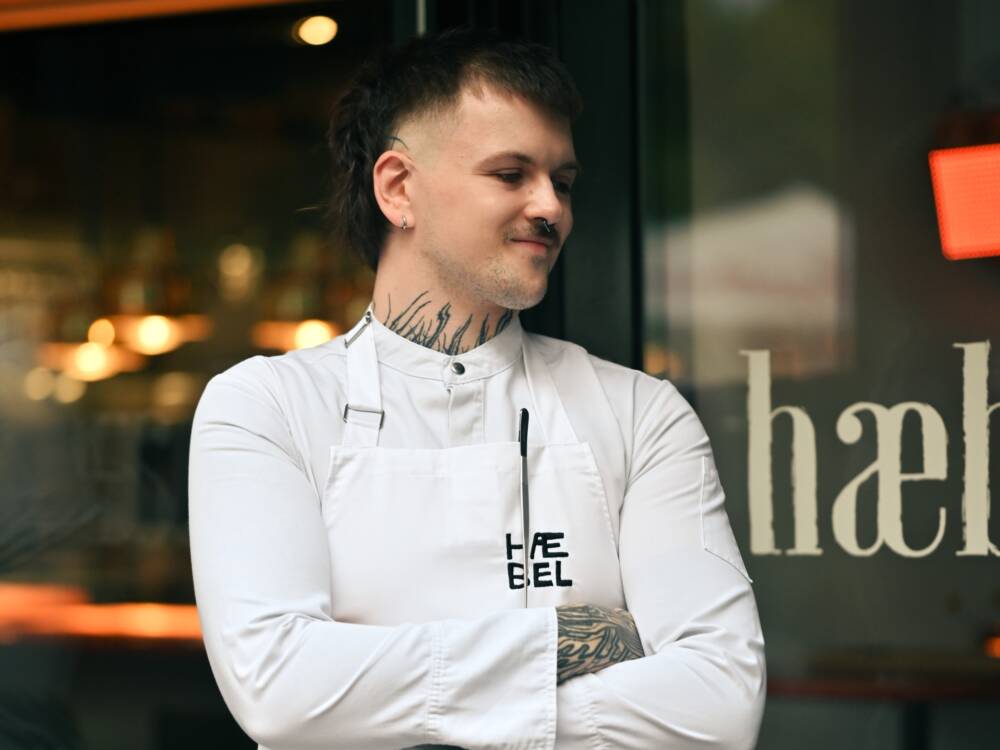 Malte Heinrich ist Koch im Restaurant Haebel /© Haebel Group