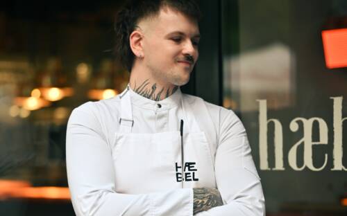 Malte Heinrich ist Koch im Restaurant Haebel /© Haebel Group