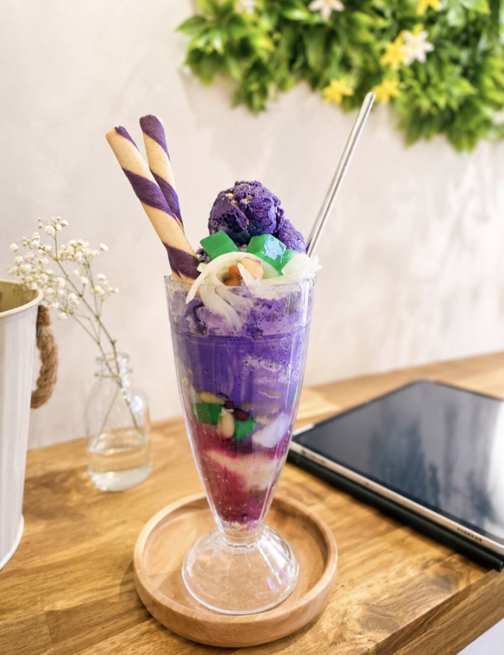 Von Getränken bis Gebäck zeigt Ubelicious die ganze Vielfalt der violetten Yamswurzel/ ©Jennlyn Dela Torre