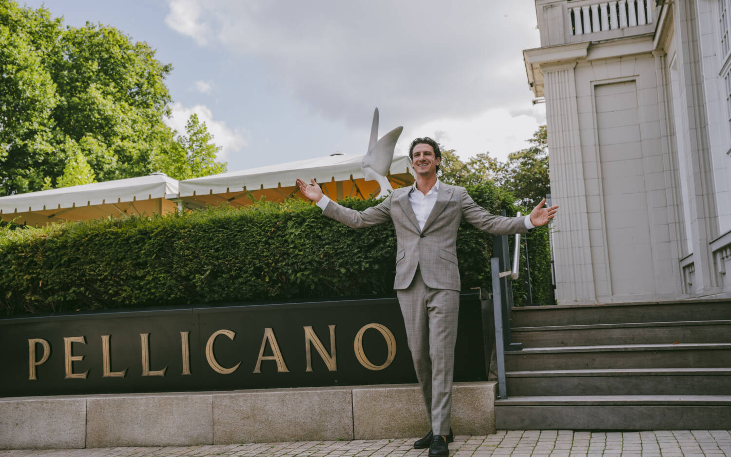 Alessandro Riekenberg freut sich auf seine Zukunft im Pellicano / ©Christoph Leon Jakubek 