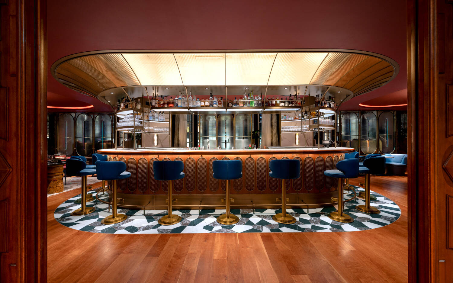 Die Designer hinter dem frisch renovierten Conrad Hotel haben es geschafft, Art déco und Jugendstil zu vereinen – das Greta Oto in der Altstadt / ©Conrad Hamburg