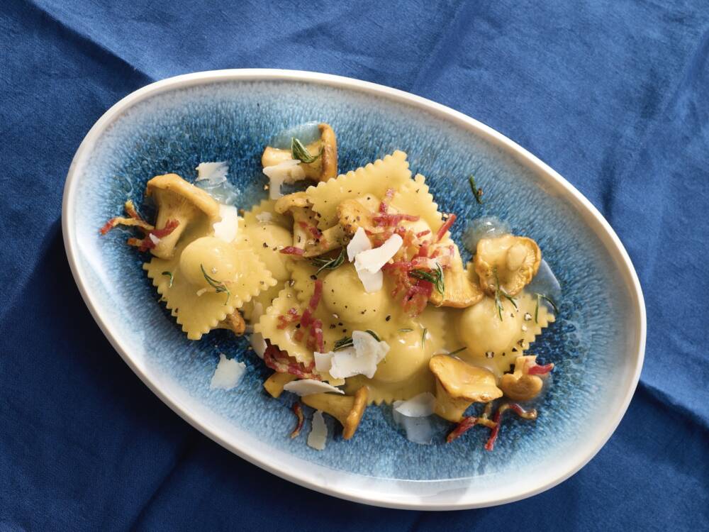 Die hausgemachten Ravioli bestechen durch die Qualität der Zutaten /© Jan-Peter Westermann für ZS/Edel Verlagsgruppe