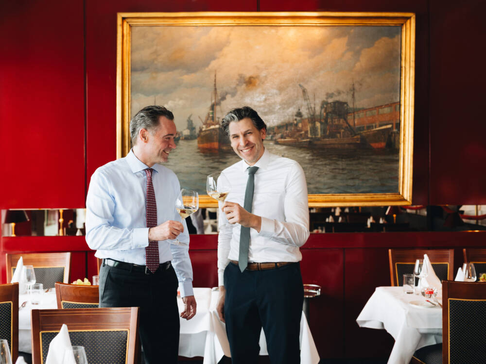  Dirk Kowalke (links) und Benny Kast  sind am 28. Oktober Gastgeber beim ChampionsDinner / © Julia Schumacher 