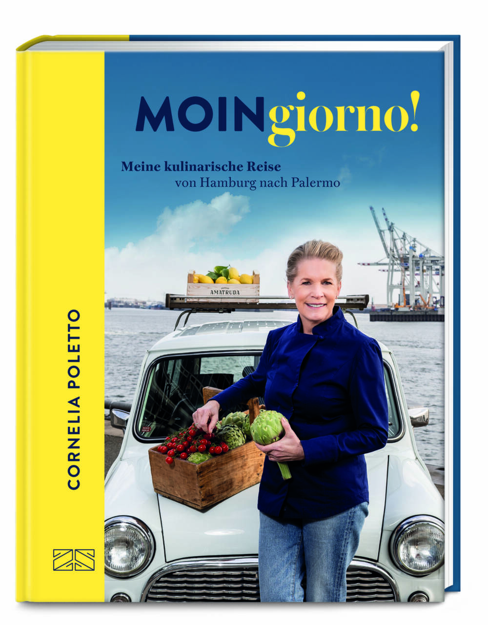 In ihrem neuen Kochbuch verbindet Cornelia Poletto ihre zwei Leidenschaften /© Edel Verlagsgruppe GmbH