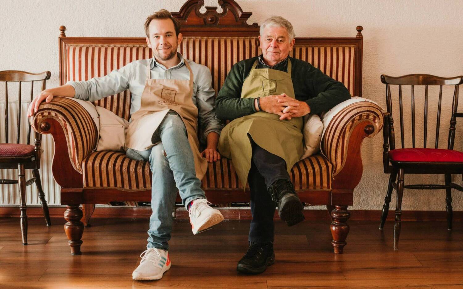 Jan Frithjof und sein Vater Herbert Kramer / ©Andrea Heinsohn Photography