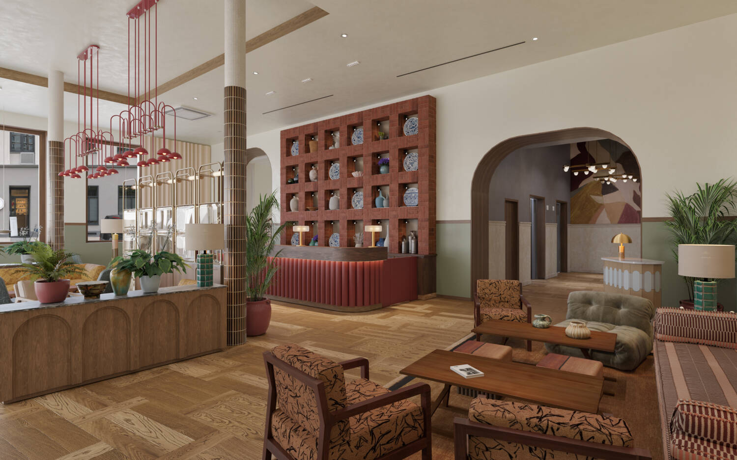Das kommende Hotel verbindet modernen Stil mit hanseatischer Tradition  / © Art-Invest