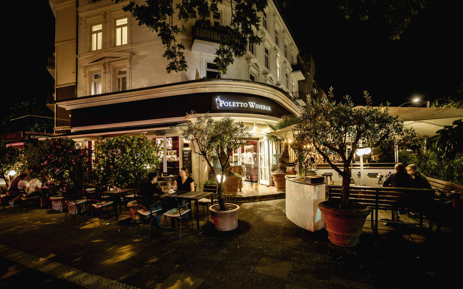Früher Poletto Winebar, heute Vie dei Mille: das Lokal von Luigi Francia in Eppendorf / ©Olive Lassen