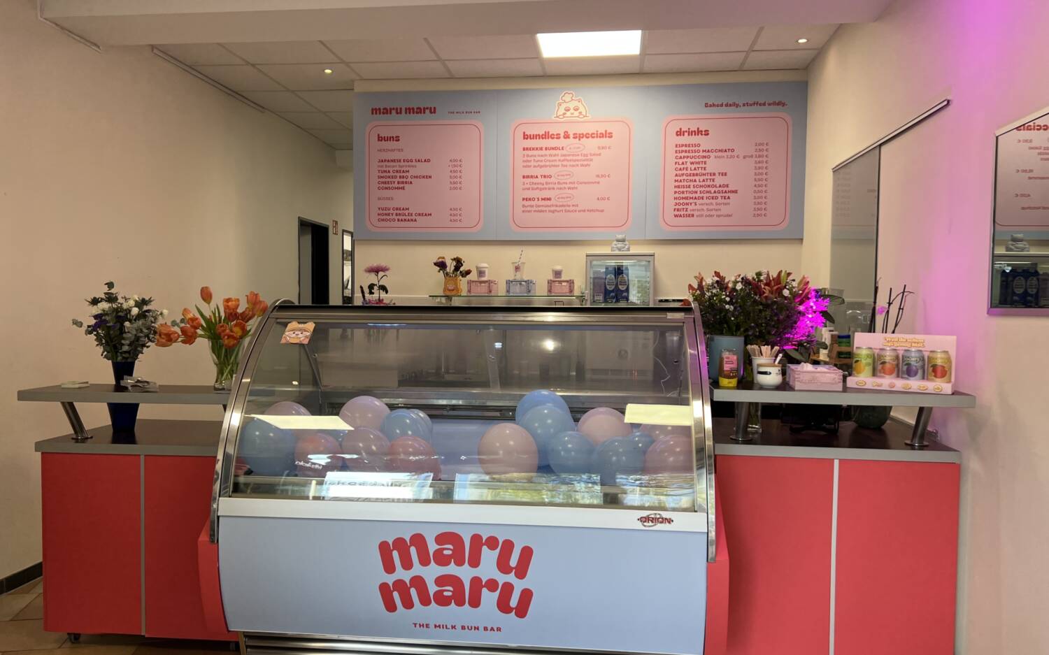 Im Maru Maru gibt es hausgebackene japanische Milchbrötchen mit leckeren Toppings / ©Paula Rieck