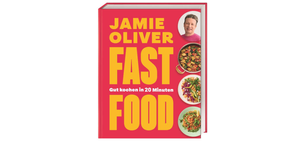 Jamies unschlagbare 20-Minuten-Gerichte gibt es im neuen Kochbuch Fast Food / ©DK Verlag