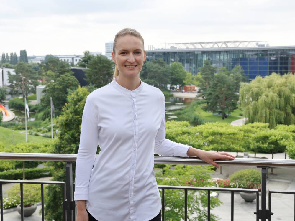 Julia Orschiedt übernimmt künftig die Rollen der Sous-Chefin und des Pastry Head Chef im Ritz-Carlton Wolfsburg / ©Matthias Leitzke